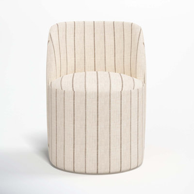 Begonia Upholstered Solid Wood Dining Chair