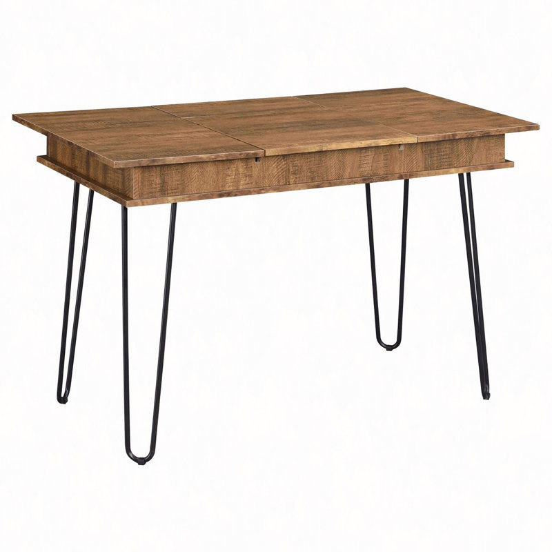 Bureau d'écriture avec 4 rangements cachés