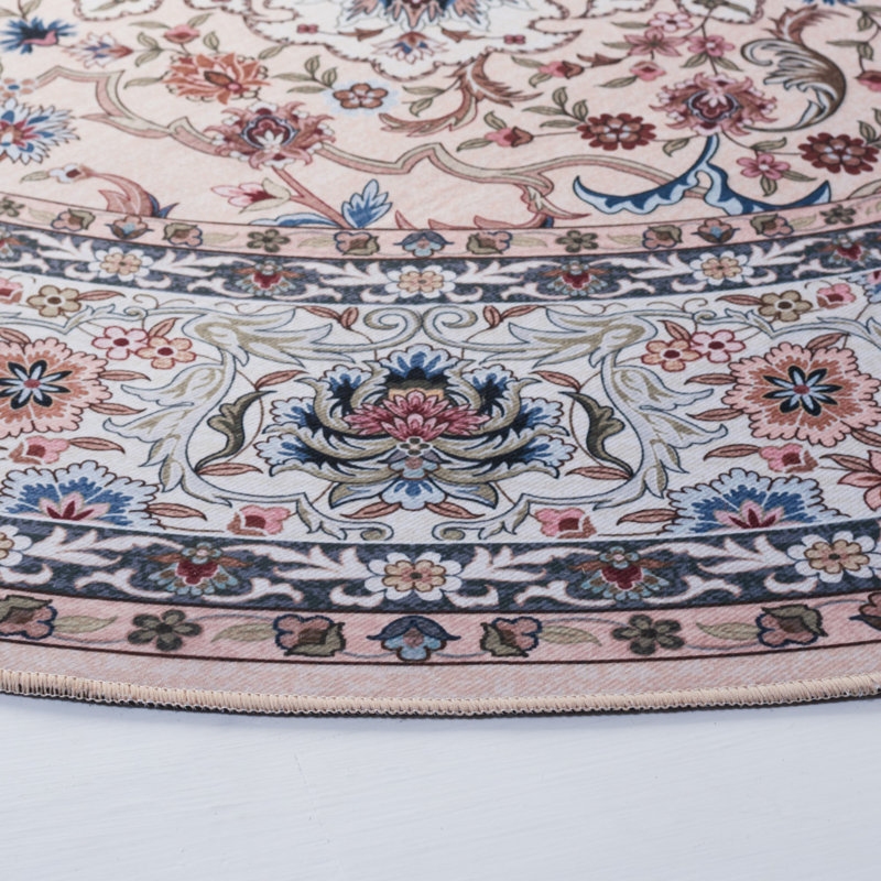 Tapis 123 m / l S / R beige / vert, Rectangle 4 pi x 6 pi