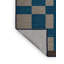 Tapis bleu à carreaux lavable à la machine-1571657603