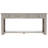 Console Table/Sofa Table With Storage Drawers And Bottom Shelf For Entryway Hallway-1320255399