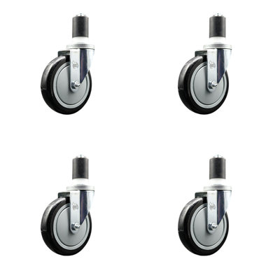 4 Piece Regency Work Table Caster Replacement Set