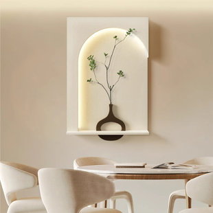 Art mural Mid-Century moderne en toile pour salon