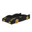 Lit plateforme simple en forme de voiture avec roues et rangement-615342834-615342837