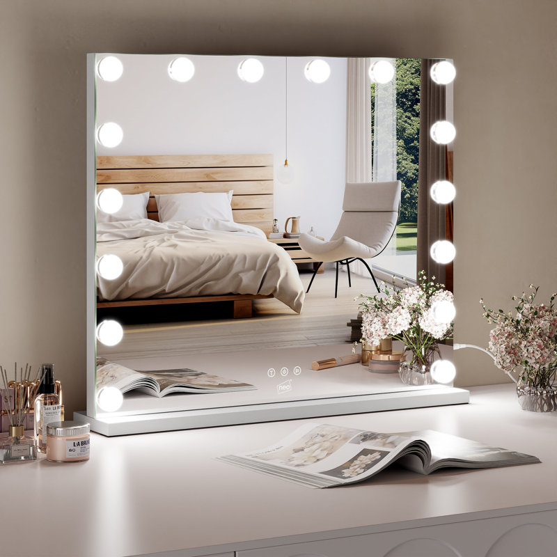 Prague Plastic Wall Mirror Set