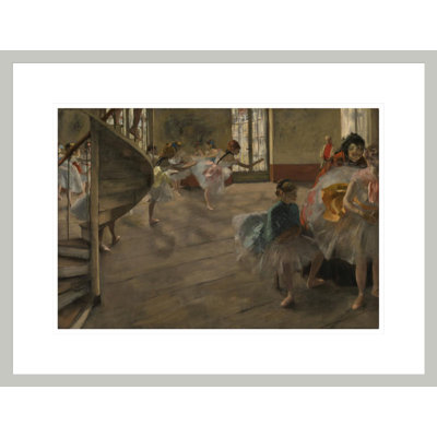 «The Rehearsal» par Edgar Degas, impression giclée encadrée
