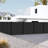 6.1 Ft H Composite Privacy Fence Panel With Post, Brushed Finish-113608241-114626380