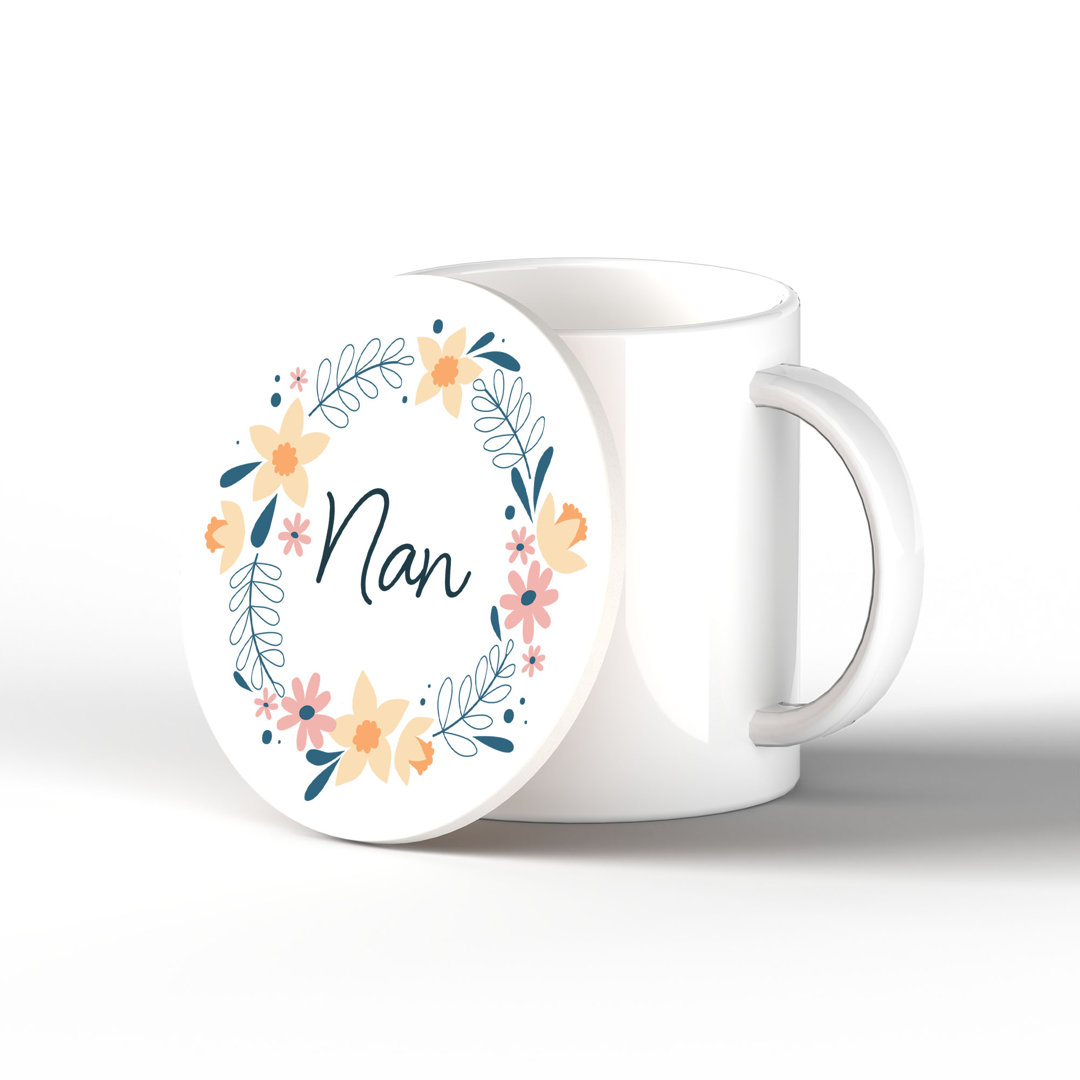 Ceramic Round 1 Piece Coaster