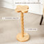 Solid Wood Pedestal End Table-793613037-793613036