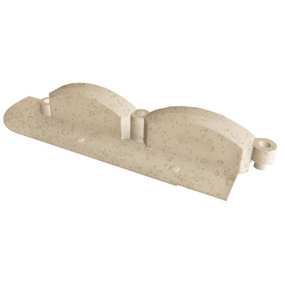 Bordure de pelouse 2 po H x 1,3 pi