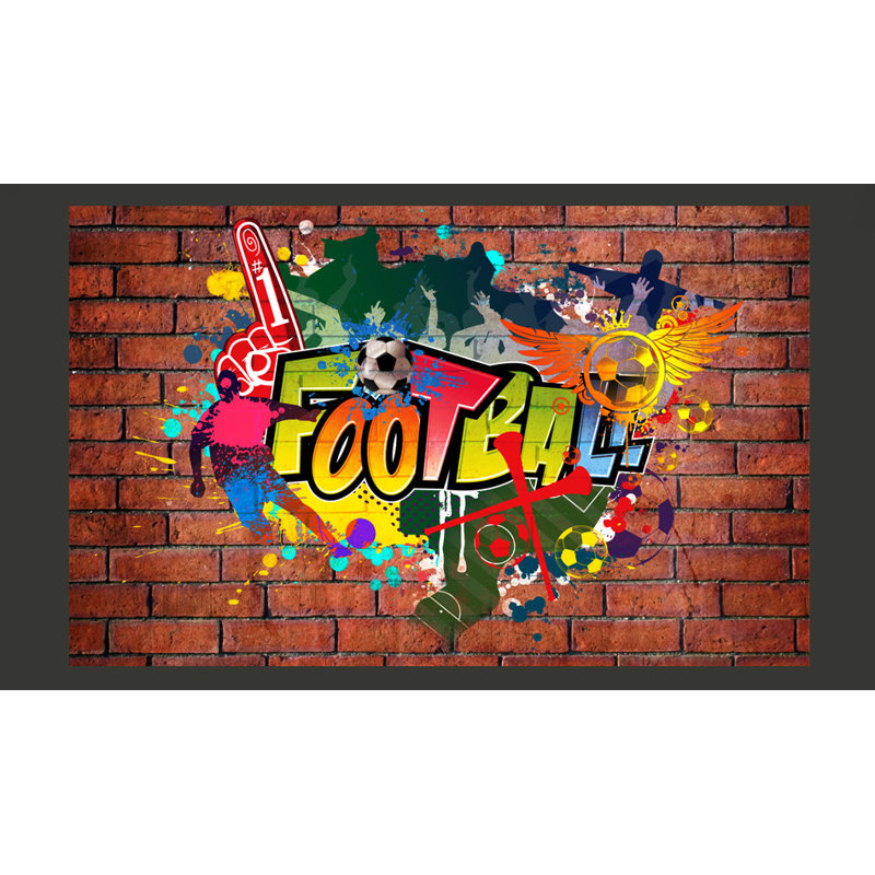 Football Fans 2.10m x 300cm Wallpaper