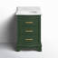 Meuble-lavabo simple 24 po avec plateau en marbre Fiona-627166257