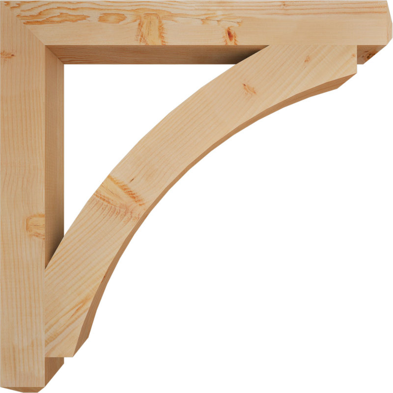 Support pour artisan Thorton, Douglas (lisse), H 36 po x l 4 po x P 36 po