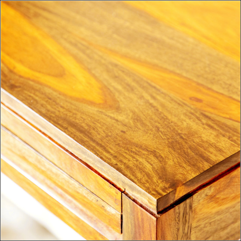 Warm Chestnut 2-Drawer Console Table