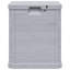 Coffre de terrasse en poly rotin verrouillable 23,8 gallons East Urban Home-61395647-115231883