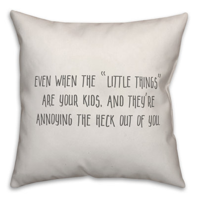  Coussin Enjoy the Little Things