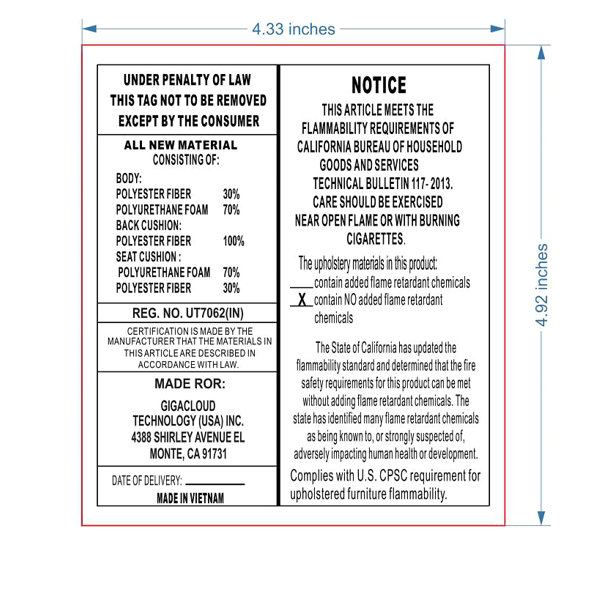 Dimensions du produit