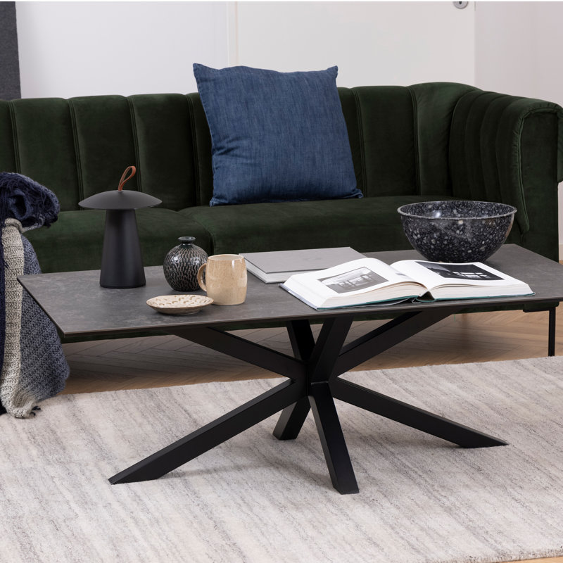 Camron Cross Legs Coffee Table