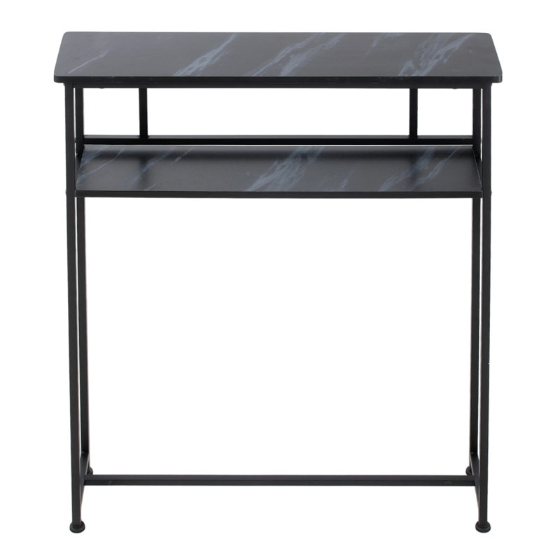 80cm Console Table, Black