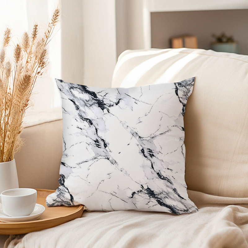 Abstract Geode Crystals Symphony IV Pillow Cover