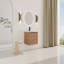 Meuble-lavabo mural avec lavabo en céramique blanche et porte à fermeture en douceur-1783410297