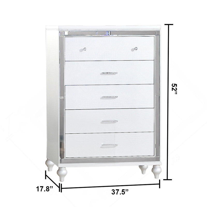 Commode 5 tiroirs Sterling