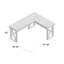 Hastings Adjustable L-Shaped Standing Desk-522266625