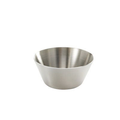 Round Satin Stainless Steel Sauce Cups