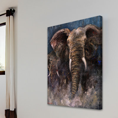 « the leader » par bergerac, reproduction d’art sur toile tendue