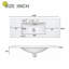 Meuble-lavabo 48 po avec comptoir en céramique-137791197
