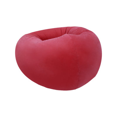 6Pcs Adults Portable Bean Bag Inflatable Lazy Sofa Chairs With Air Pump For Reading Camping Dark Blue