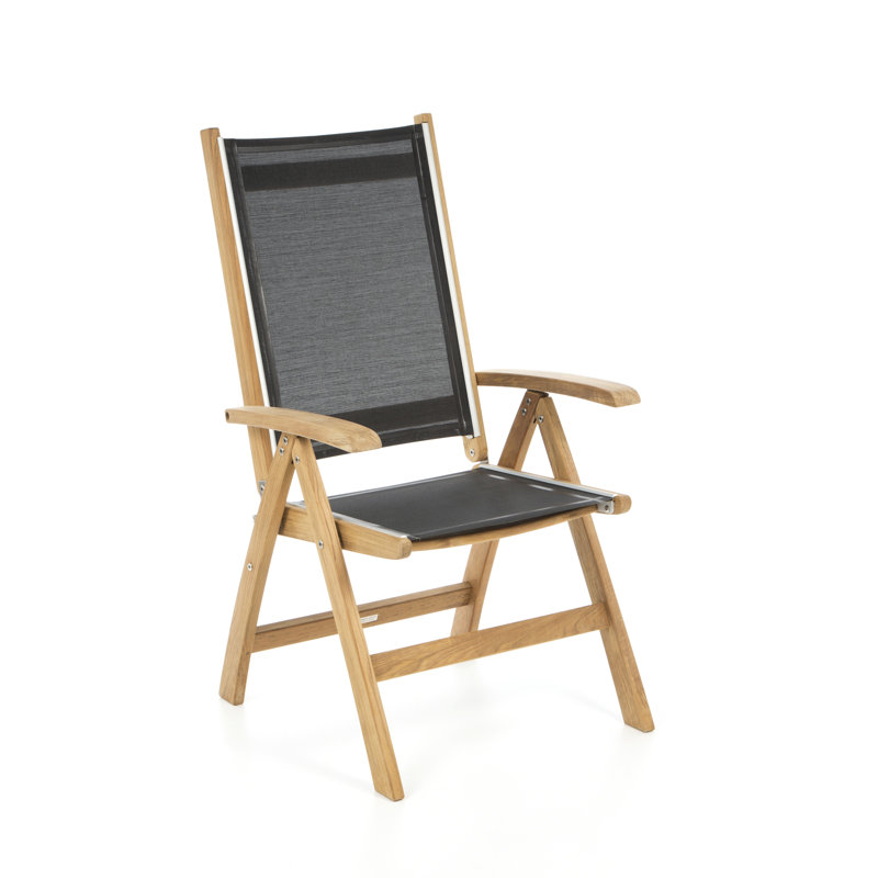 St. Tropez Outdoor Dining Chair, Black