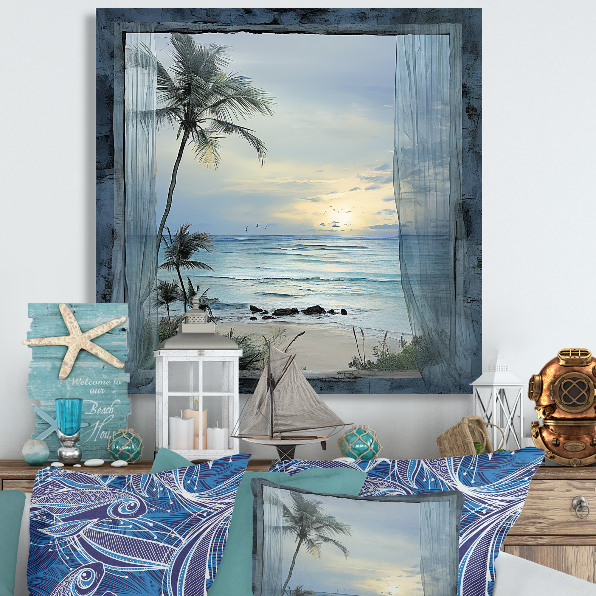 Highland Dunes Tranquility Beach Windows Horizon IV - Coastal Windows ...