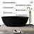 Hudson 67'' Freestanding Soaking Solid Surface Bathtub