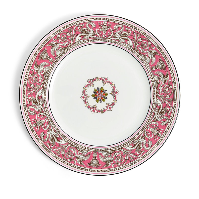 Wedgwood Florentine Colours Plate 10.7In, Fuchsia