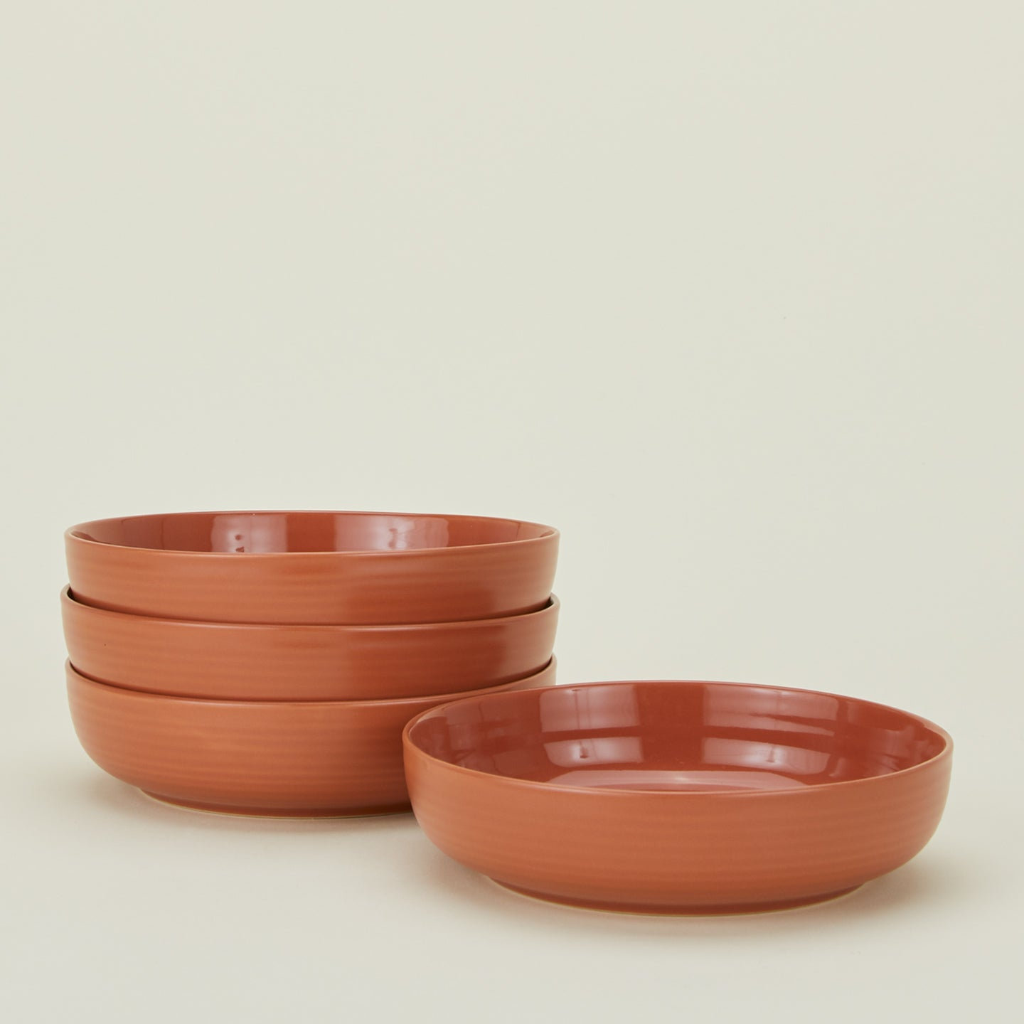 Essential Stoneware Dinnerware Set, Terracotta