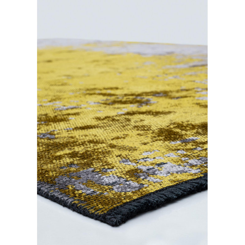 Rayon de soleil moderniste abstrait, Rectangle 9 pi 10 po x 14 pi