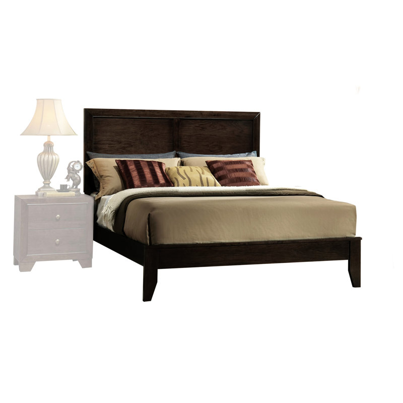 Finition pour grand lit - sommier tapissier nécessaire, construction en bois, humidité relative / rectangulaire rectangulaire, profil bas pour un moment de détente relaxant, structure solide, tête de lit / avec garniture délicate
