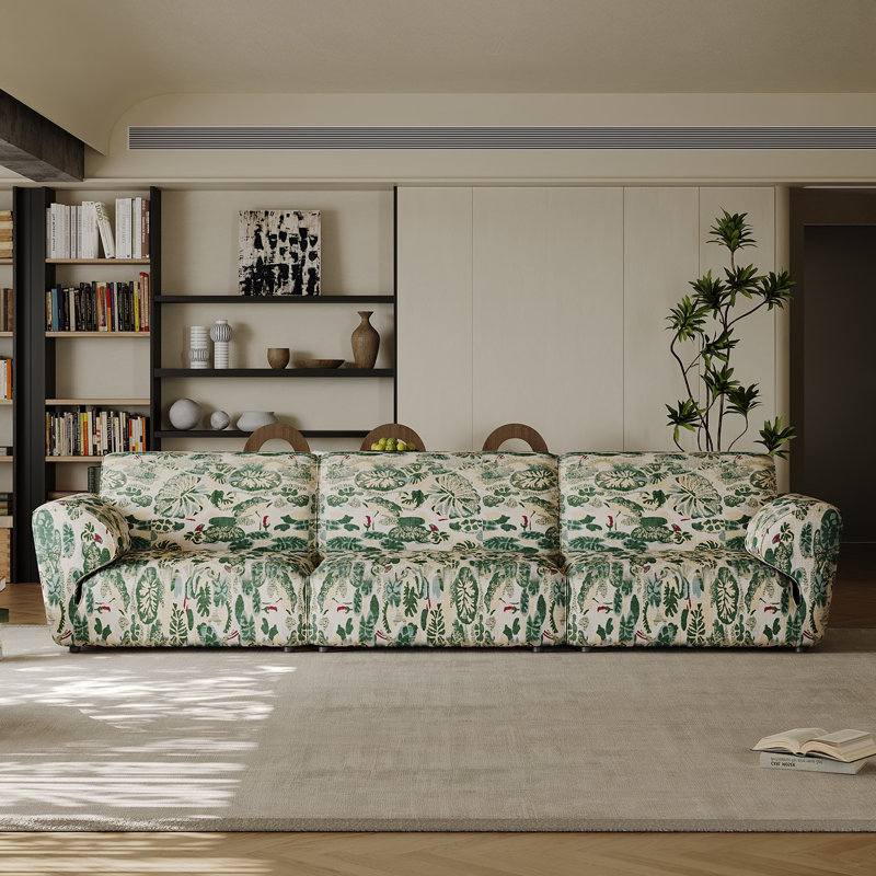 Canapé en tissu moderne et créatif, Vert