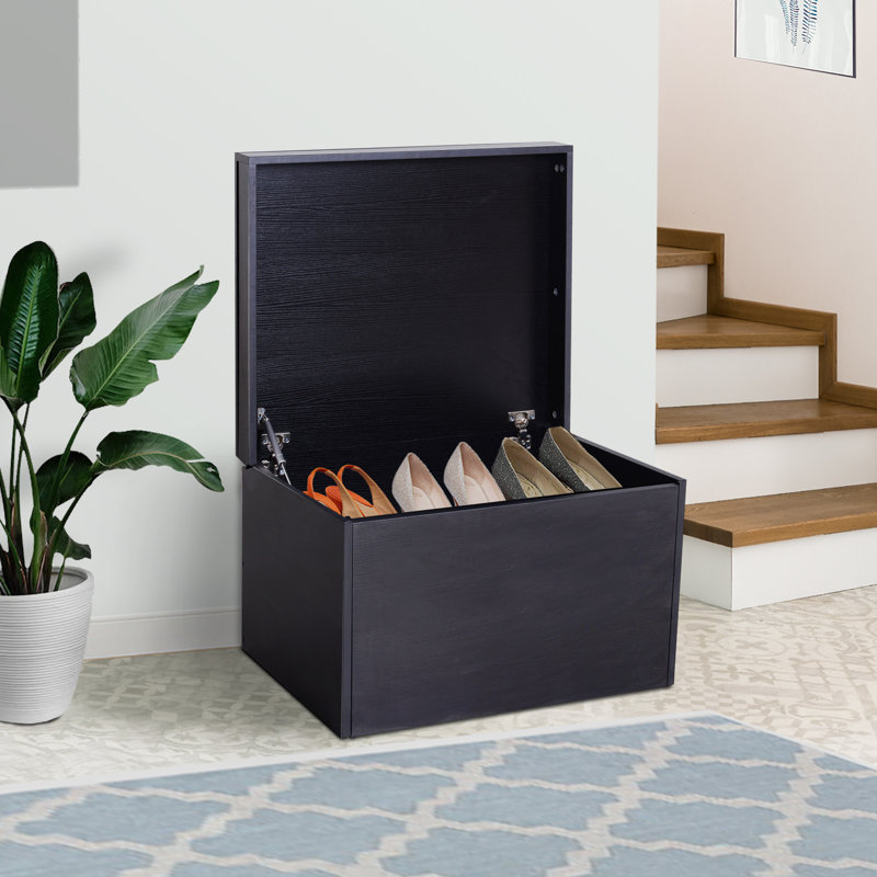 Shoe Storage Box, Black