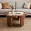 Table de bout ronde Mid-Century unique