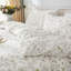 Polyester Floral Duvet Cover with Pillowcases Included