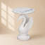 Table d'appoint 19,69 "White Swan