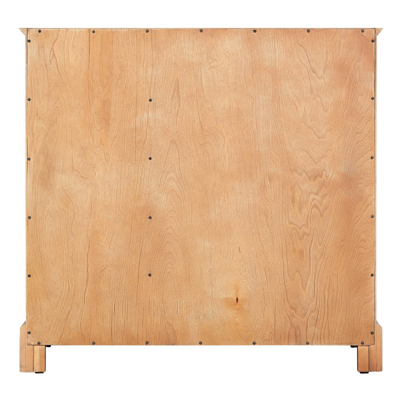 Driftwood Brown Solid Wood Freestanding Vanity Cabinet with Soft Close Hinges