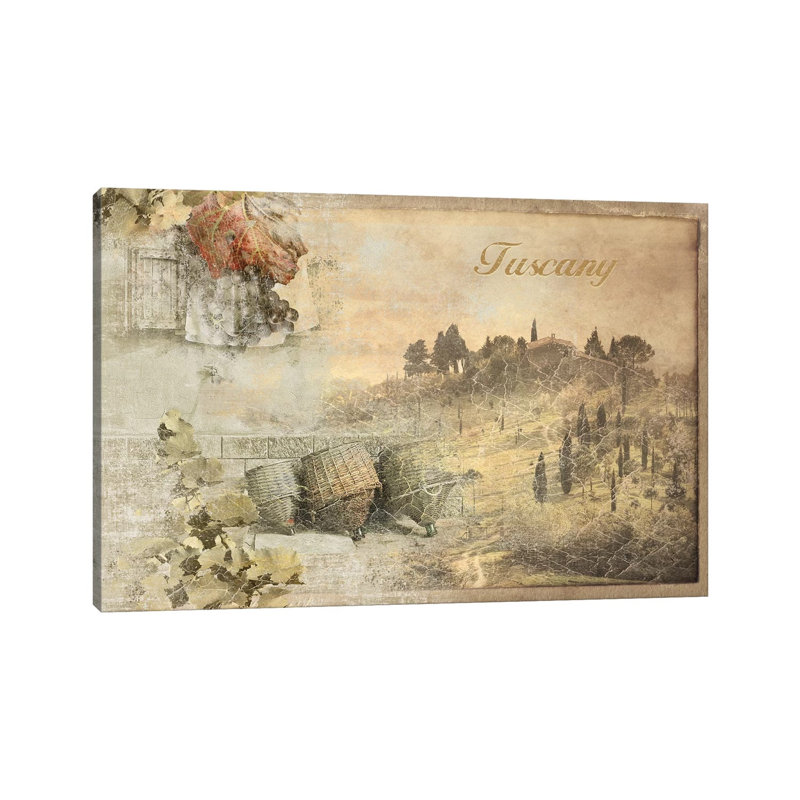 Tuscany by PI Studio - Wrapped Canvas Print, 66.04 cm H x 45.72 cm W x 1.91 cm D