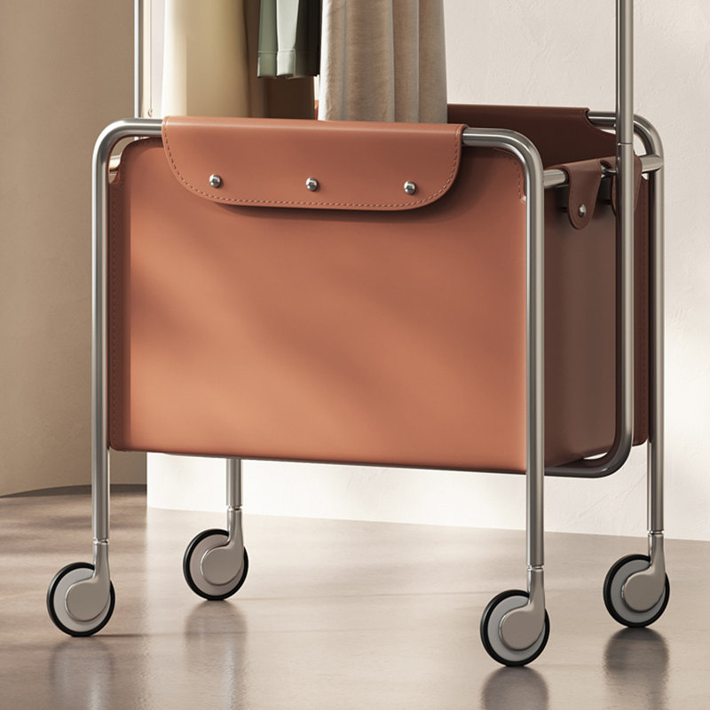 Luxury Coat Rack with Dual Storage & Mobility