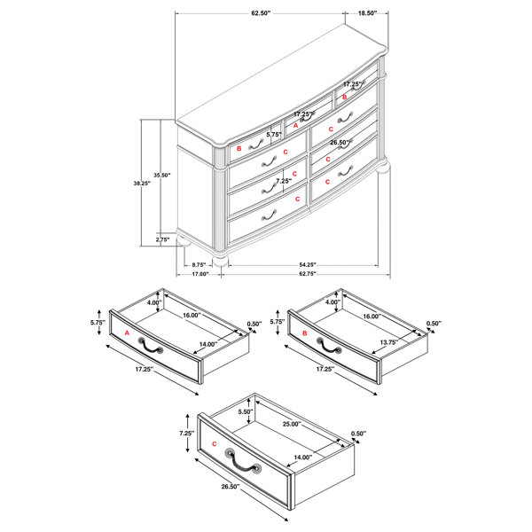 Dimensions du produit