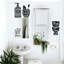 Adhésif décoratif «Wash Your Hands Soap Quotes»