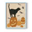 «Pumpkin Patch Cats I», reproduction encadrée - bois massif-1128081255-1128081252
