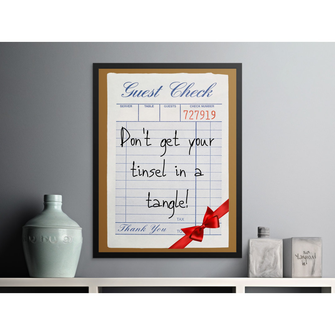 New York Christmas Matte Poster